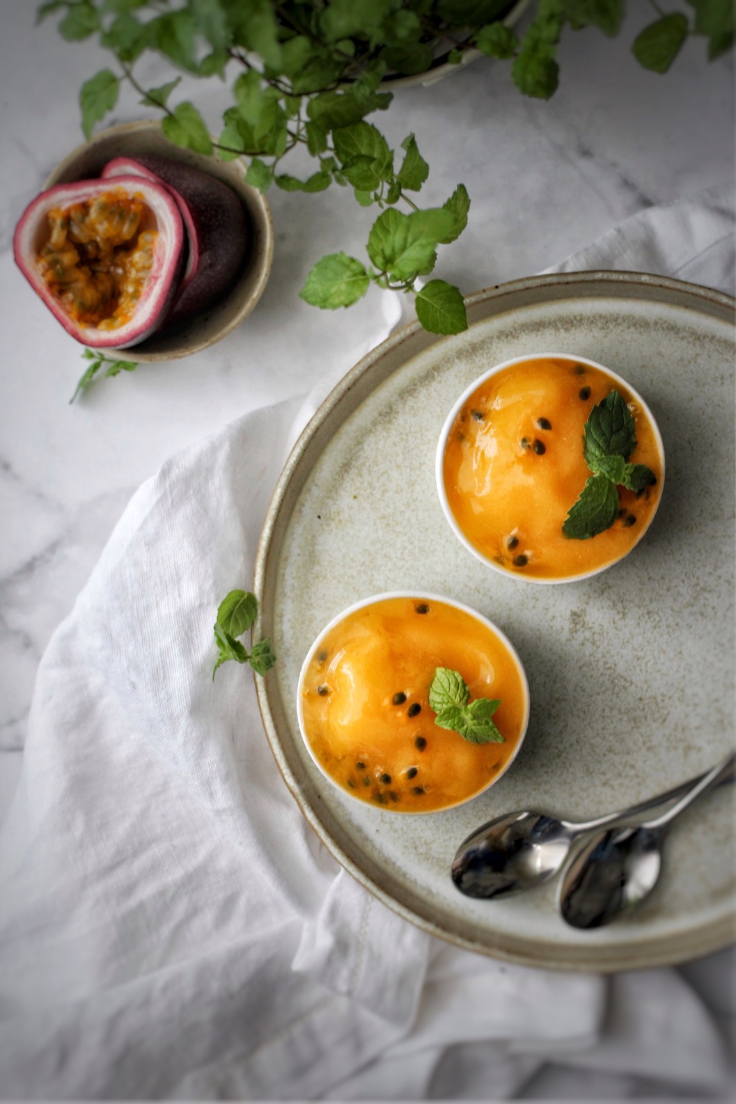 Easy Mango Orange Passion Sorbet – INDY ASSA