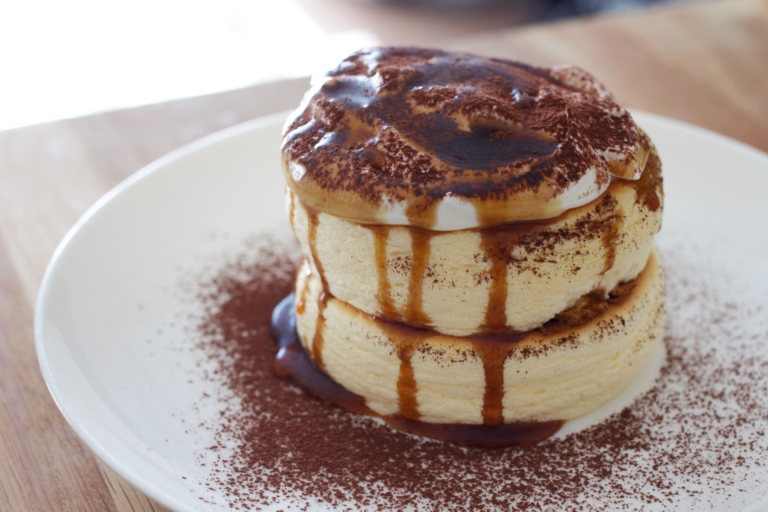 Tiramisu Souffle Pancakes INDY ASSA